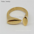 Chins Manufacturer Stainless Steel Jewelry 2 gram gold ring for women